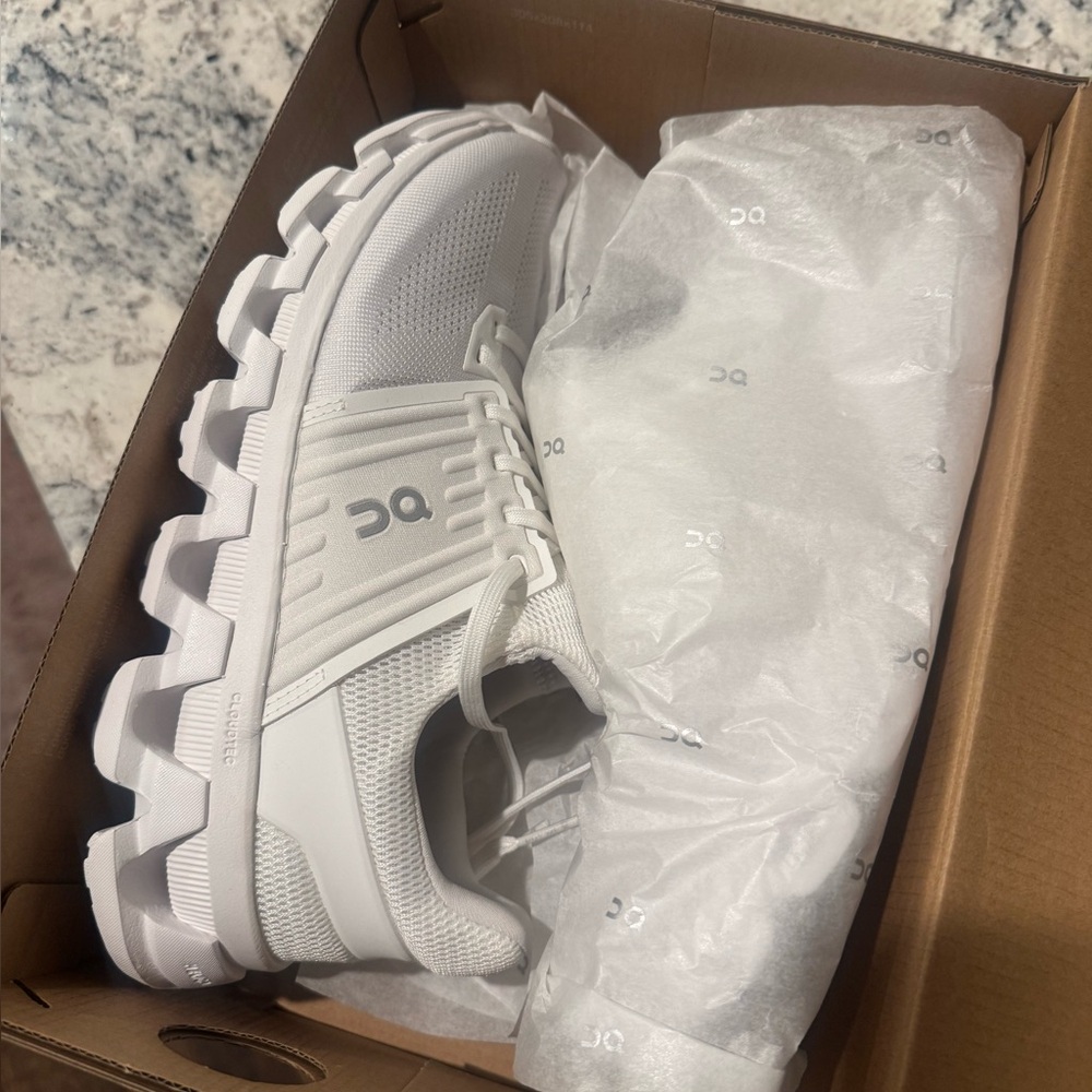 On Running White Athletic Shoes